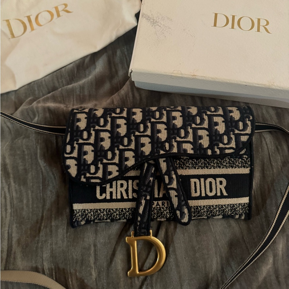 Dior Oblique saddle bag